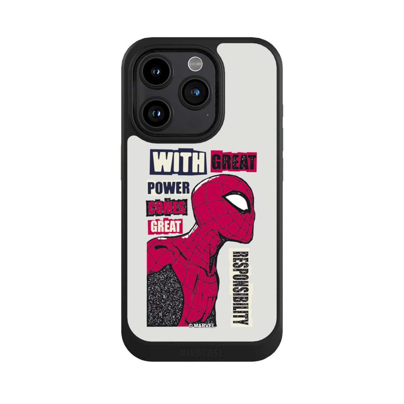 iPhone 15 Pro NIVOcore Spider-Man Profile