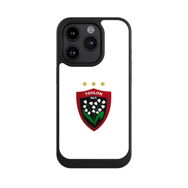 iPhone 15 Pro NIVOcore RC Toulonnais Logo White
