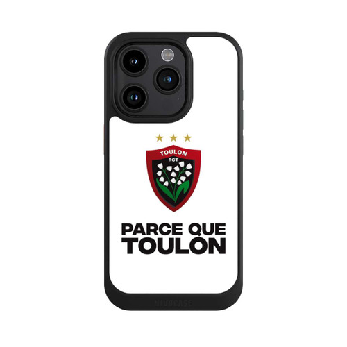Apple iPhone 15 Pro NIVOcore RC Toulonnais Blanc