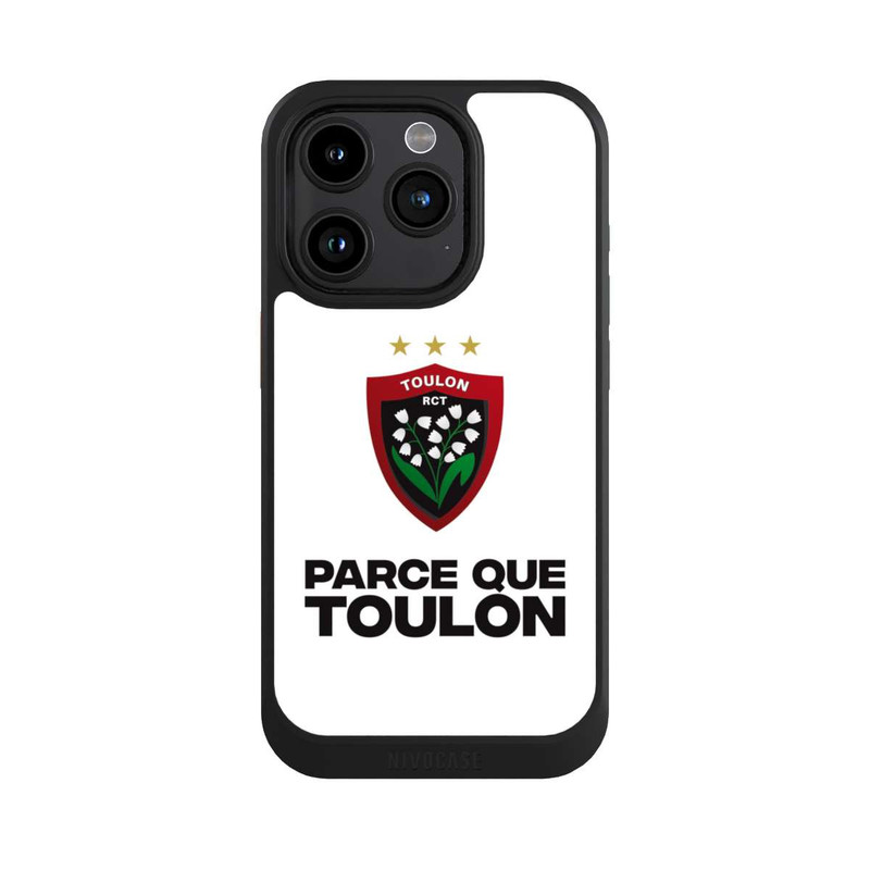 iPhone 15 Pro NIVOcore RC Toulonnais White