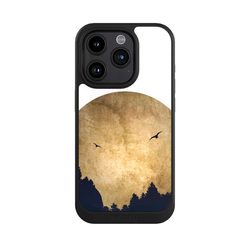iPhone 15 Pro NIVOcore Two Birds and Moon