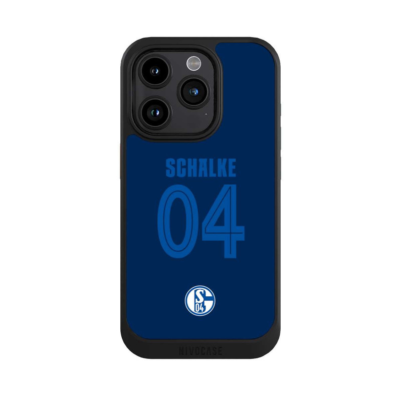 iPhone 15 Pro NIVOcore Schalke 04 Dunkelblau