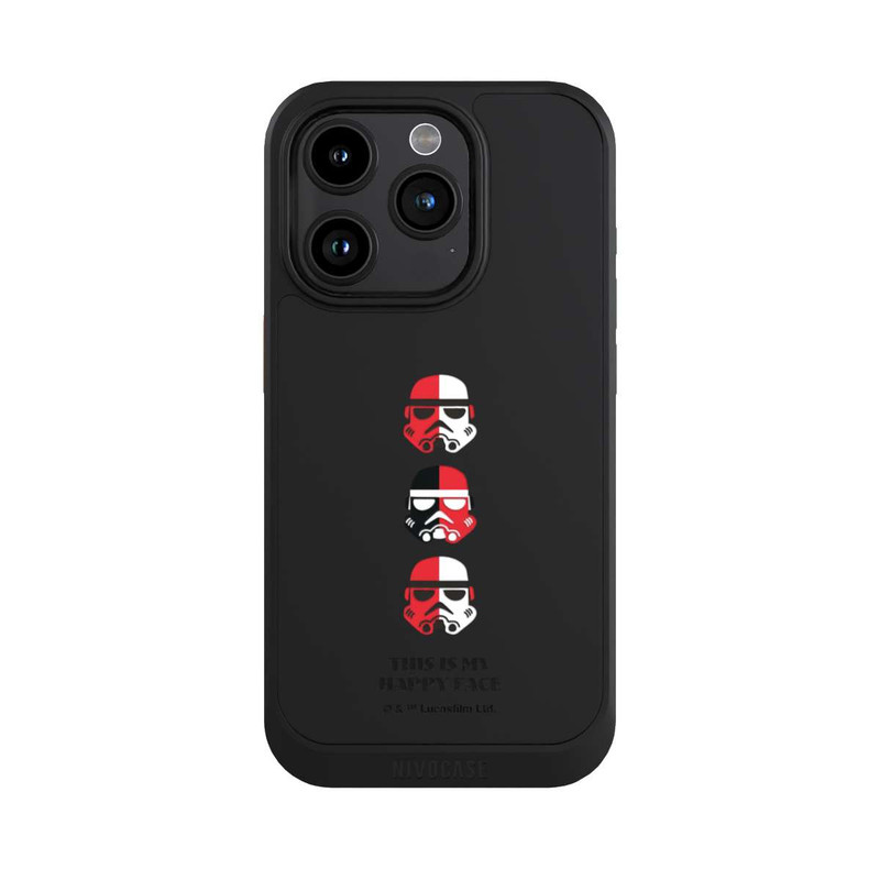 iPhone 15 Pro NIVOcore Storm Trooper Happy Face