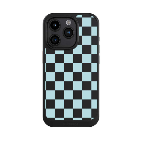 Apple iPhone 15 Pro NIVOcore Carreaux bleus souples