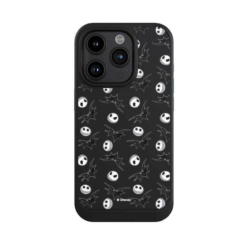 iPhone 15 Pro NIVOcore Nightmare Before Christmas Pattern Transparent