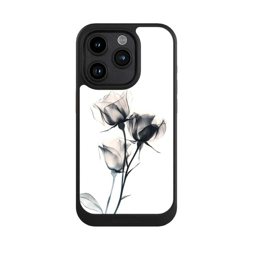 Apple iPhone 15 Pro NIVOcore Schwarze Blume