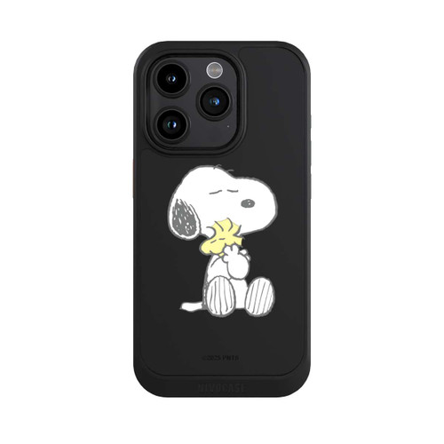 Apple iPhone 15 Pro NIVOcore Transparent Snoopy And Woodstock Cuddling 