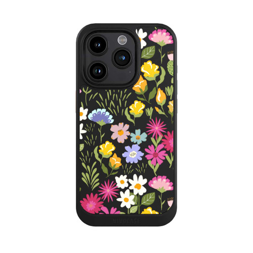 Apple iPhone 15 Pro NIVOcore Summer Flowers Pattern Transparent