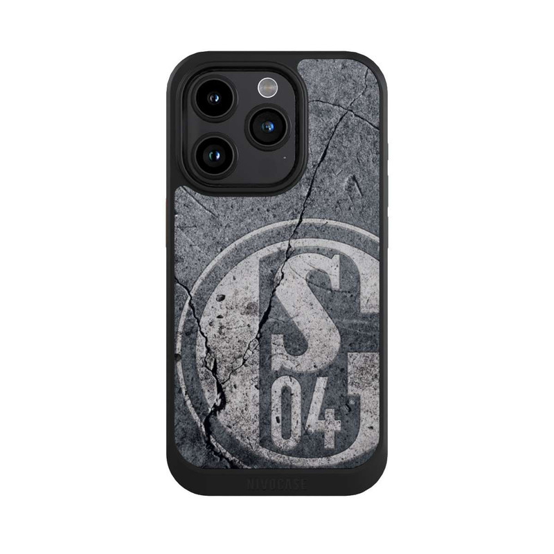 iPhone 15 Pro NIVOcore Schalke 04 Beton Look