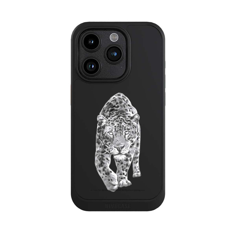 iPhone 15 Pro NIVOcore Leopard transparent