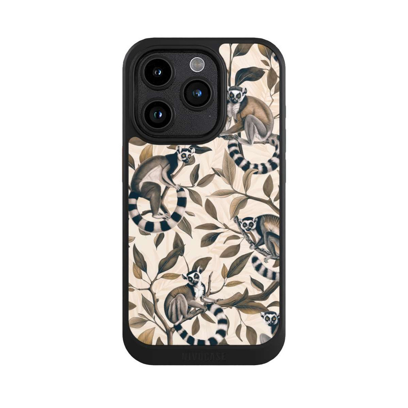 iPhone 15 Pro NIVOcore Lush Tropical Lemur Paradise