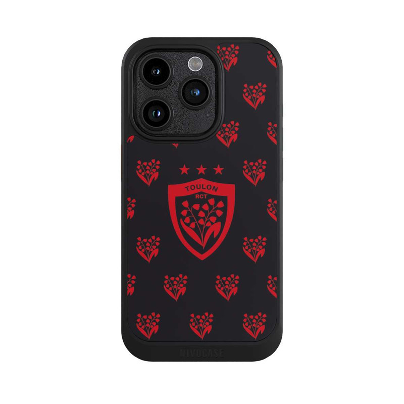 iPhone 15 Pro NIVOcore RCT Motif Muguet Rouge