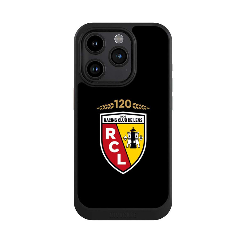 iPhone 15 Pro NIVOcore RC Lens 120 ans anniversaire noir