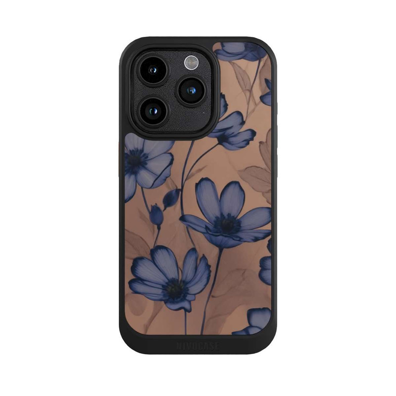 iPhone 15 Pro NIVOcore Flowers Negativ Pattern with AI