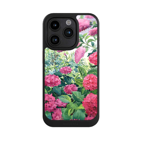 Apple iPhone 15 Pro NIVOcore Garden Hydrangeas and Buddleia by Christopher Ryland