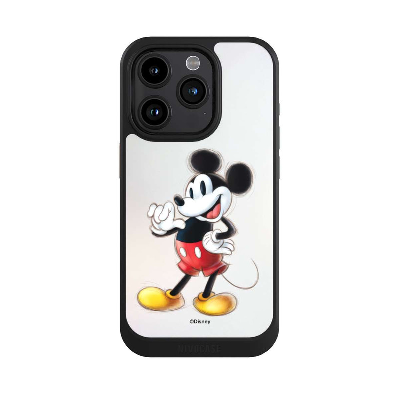 iPhone 15 Pro NIVOcore Micky Maus Posing