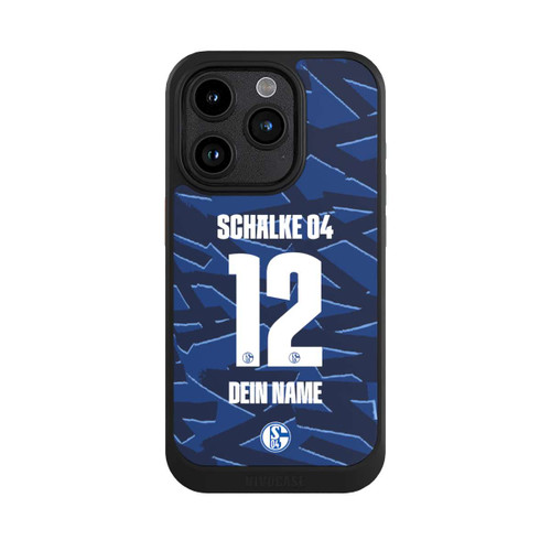 Apple iPhone 15 Pro NIVOcore Schalke 04 Trikot Personalisierbar 25-26