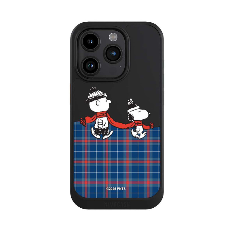 iPhone 15 Pro NIVOcore Peanuts Weihnachtspulli Transparent