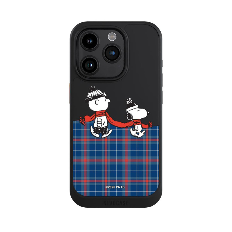 iPhone 15 Pro NIVOcore Peanuts Weihnachtspulli Transparent