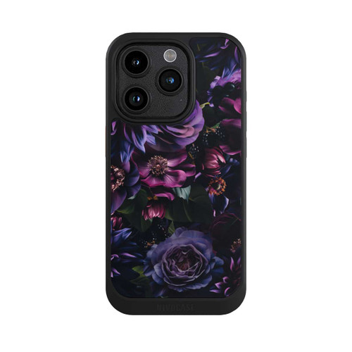 Apple iPhone 15 Pro NIVOcore Dunkle Lila Blüten 