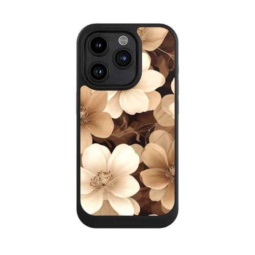 Apple iPhone 15 Pro NIVOcore Naturfarbene Negativblumen mit KI