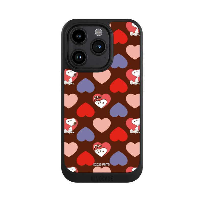 iPhone 15 Pro NIVOcore Peanuts Hearts