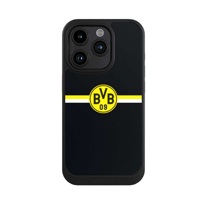 iPhone 15 Pro NIVOcore BVB Logo Streifen