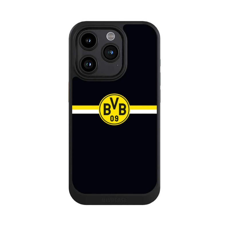 iPhone 15 Pro NIVOcore BVB Logo Streifen
