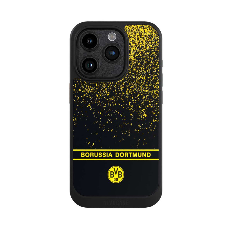 iPhone 15 Pro NIVOcore BVB Farbverlauf Schwarz