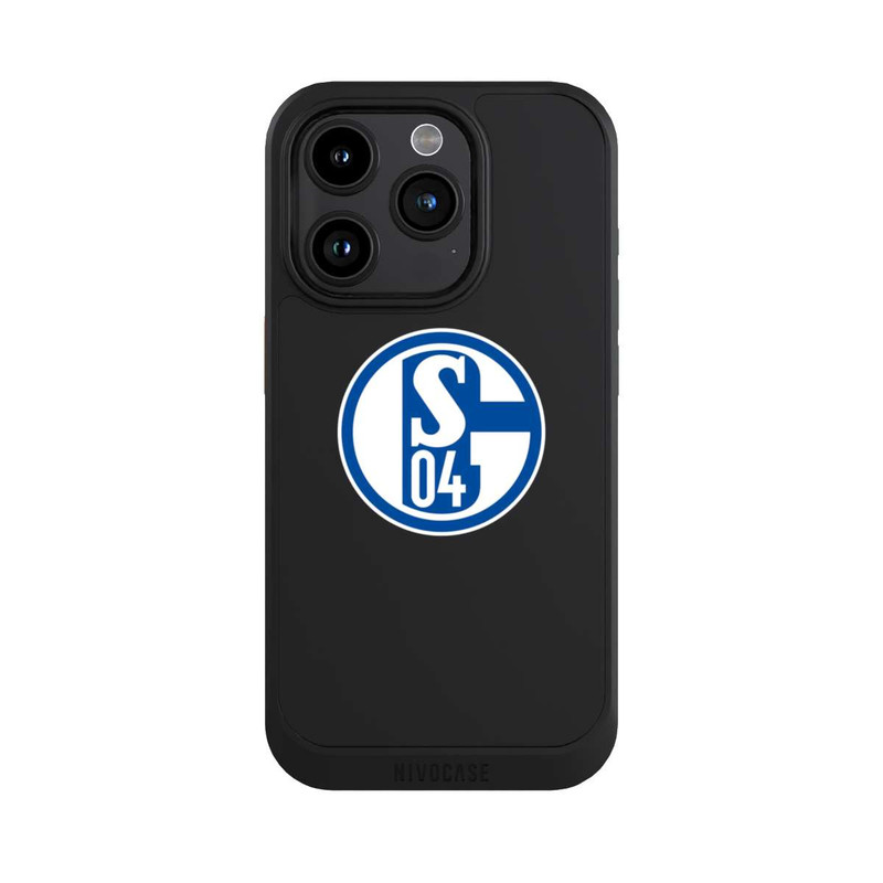 iPhone 15 Pro NIVOcore FC Schalke 04 Logo Transparent
