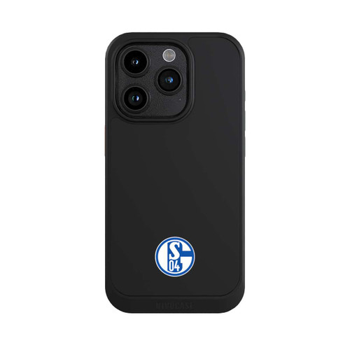 Apple iPhone 15 Pro NIVOcore FC Schalke 04 Logo Klein Transparent