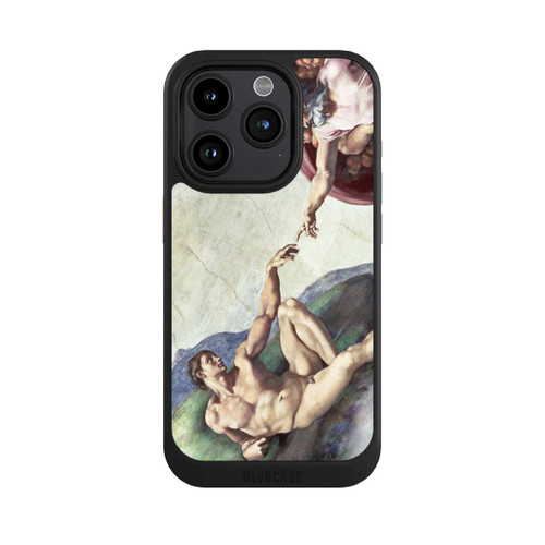 Apple iPhone 15 Pro NIVOcore Michelangelo Buonarroti Erschaffung von Adam