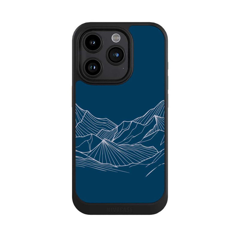 iPhone 15 Pro NIVOcore Courbes de niveau de Blue Mountain