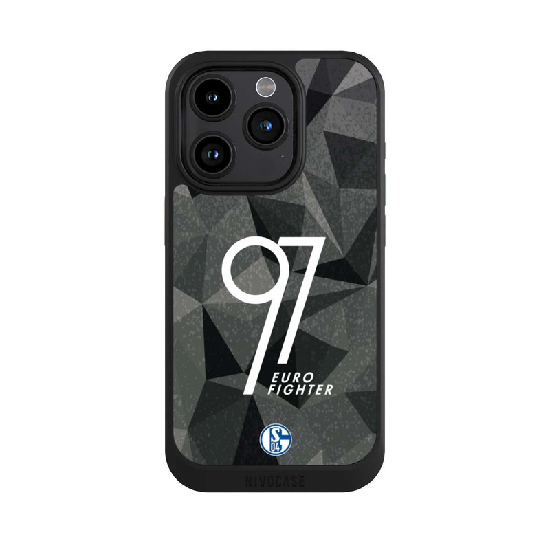 iPhone 15 Pro NIVOcore S04 Eurofighter 97 grau