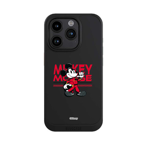 Apple iPhone 15 Pro NIVOcore Micky Maus Rennfahrer Transparent