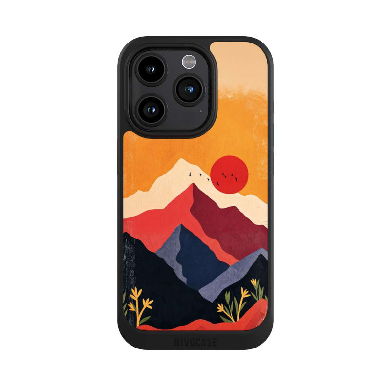 iPhone 15 Pro NIVOcore Les Alpes En Rouge