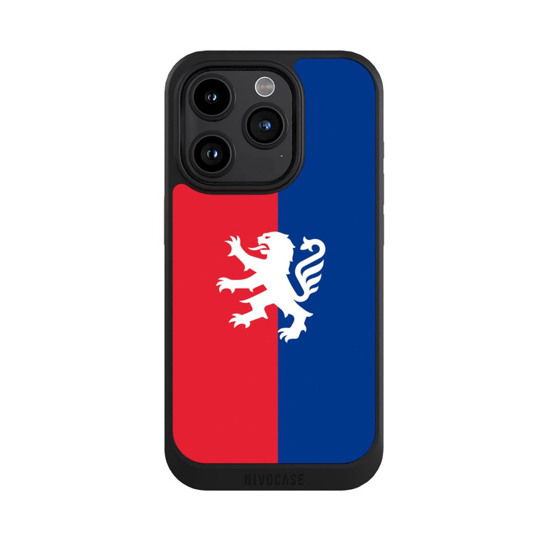iPhone 15 Pro NIVOcore OL Löwe rot blau