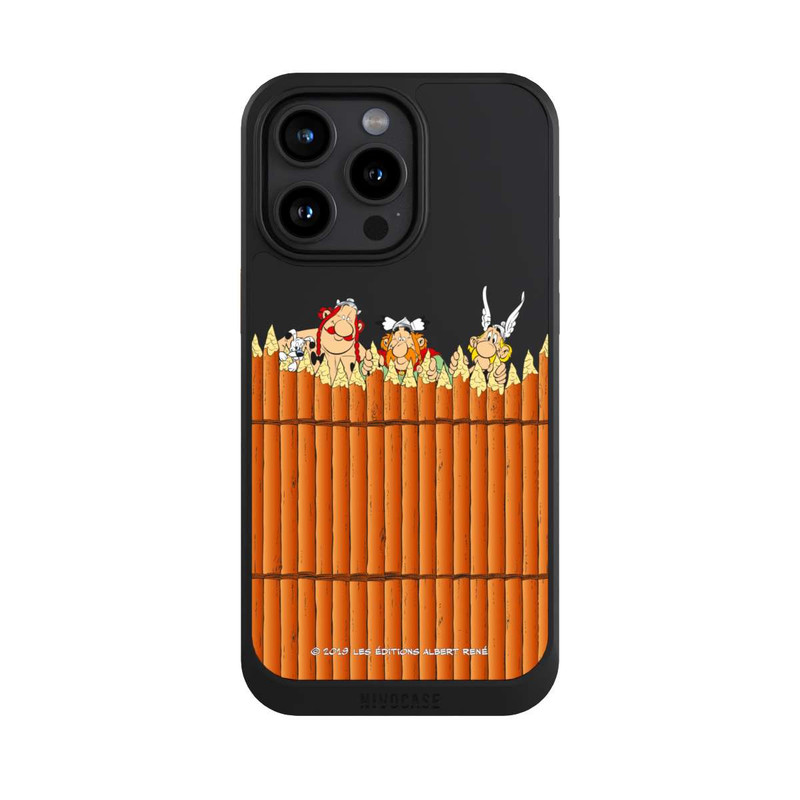 iPhone 15 Pro Max NIVOcore Gaulois Derrière Palissade Transparent