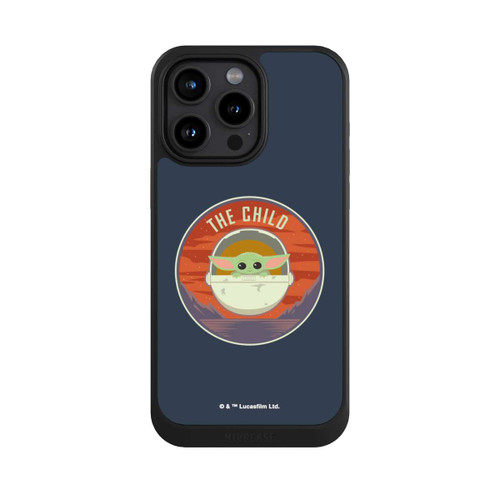 Apple iPhone 15 Pro Max NIVOcore The Child Badge bleu