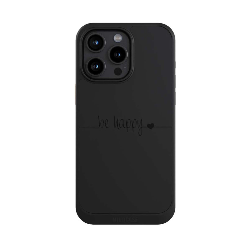 iPhone 15 Pro Max NIVOcore be happy transparent