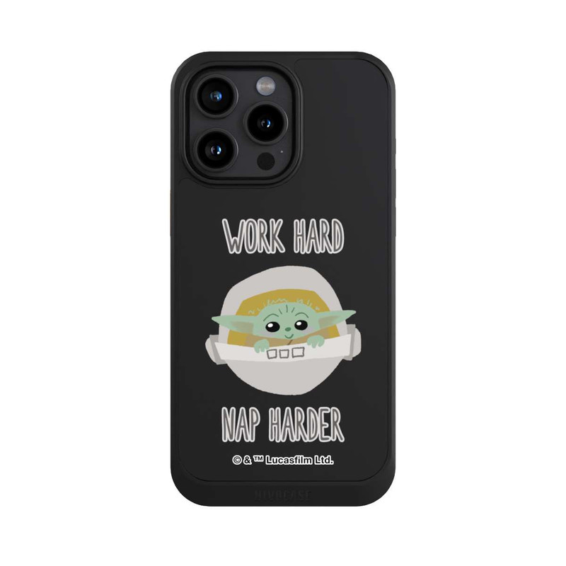 iPhone 15 Pro Max NIVOcore The Child Work Hard Nap Harder Transparent