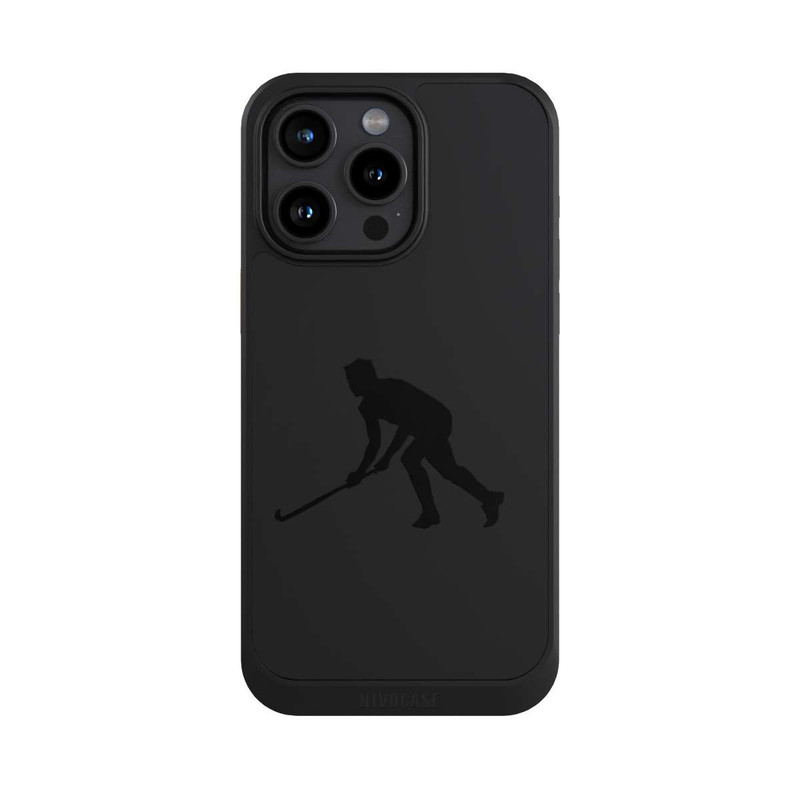 iPhone 15 Pro Max NIVOcore Hockey Player Transparent
