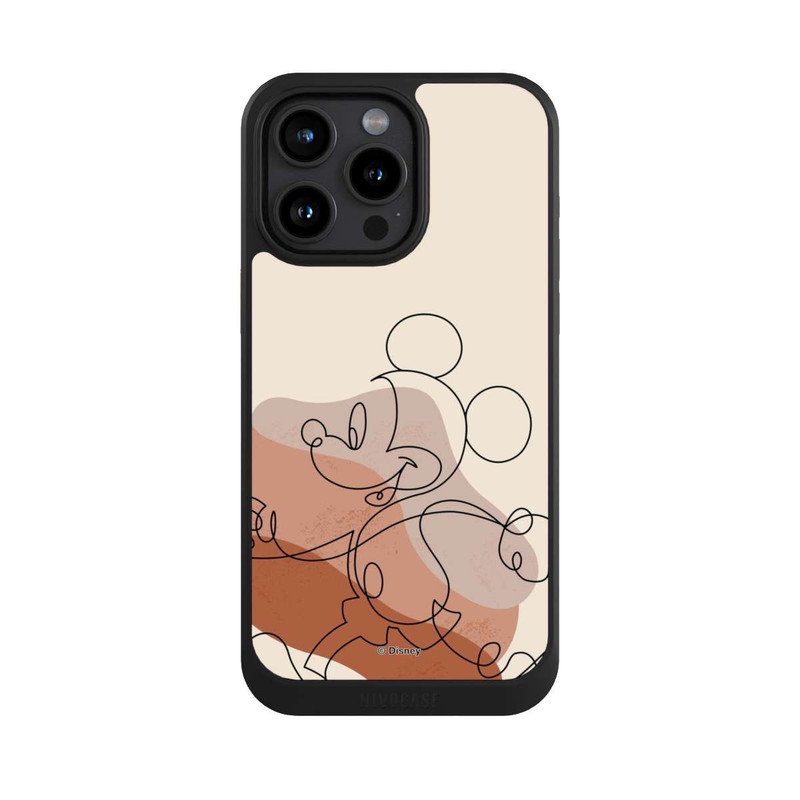 iPhone 15 Pro Max NIVOcore Micky Abstract Lineart