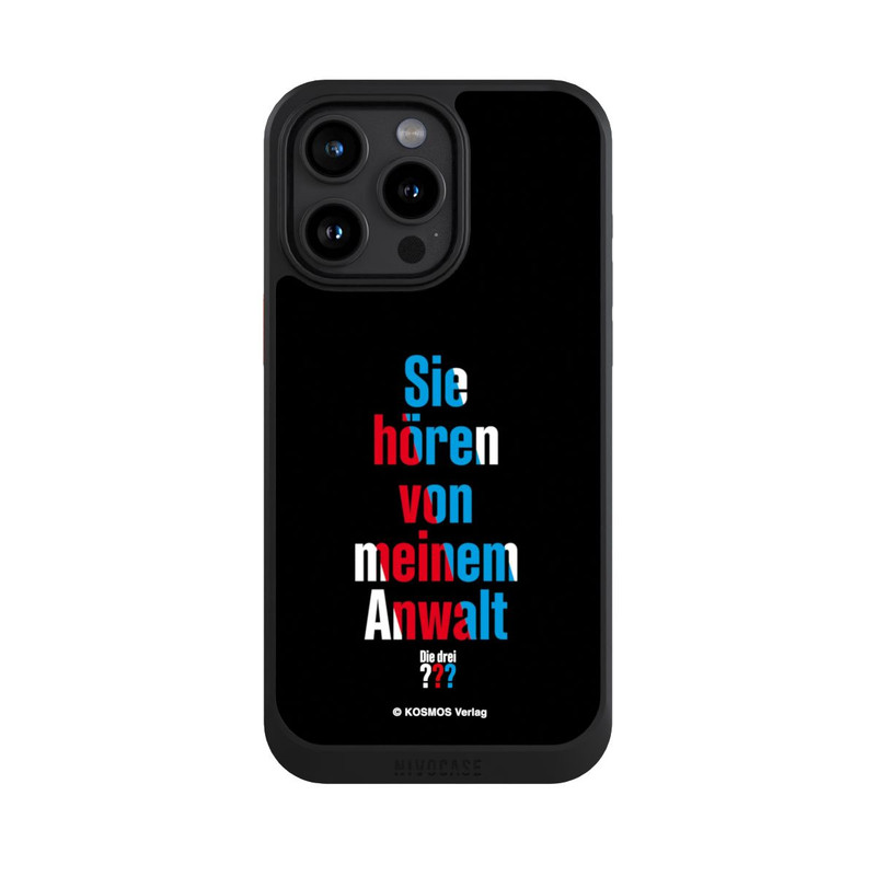 iPhone 15 Pro Max NIVOcore Sie Hören von Meinem Anwalt