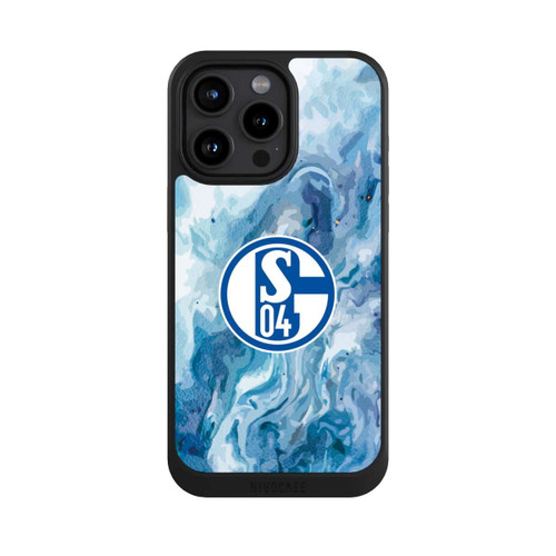 Apple iPhone 15 Pro Max NIVOcore Schalke 04 Flüssig Blau