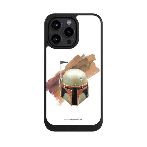 Apple iPhone 15 Pro Max NIVOcore Casque Boba Fett Blanc