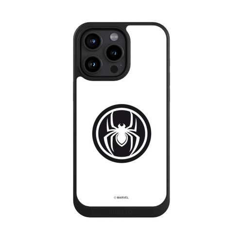 Apple iPhone 15 Pro Max NIVOcore Spider-Man Logo White
