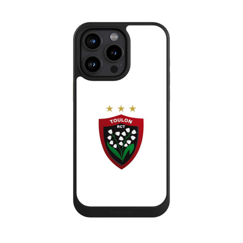 Apple iPhone 15 Pro Max NIVOcore Logo RC Toulonnais Blanc