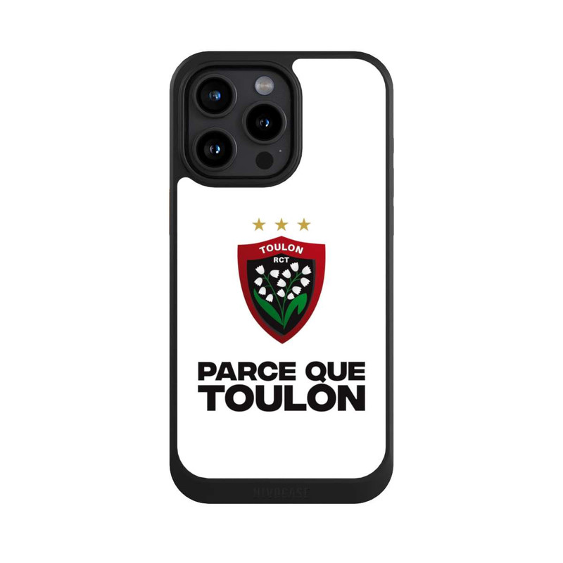 iPhone 15 Pro Max NIVOcore RC Toulonnais Blanc