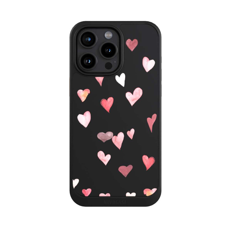 iPhone 15 Pro Max NIVOcore Valentines Hearts Dropping